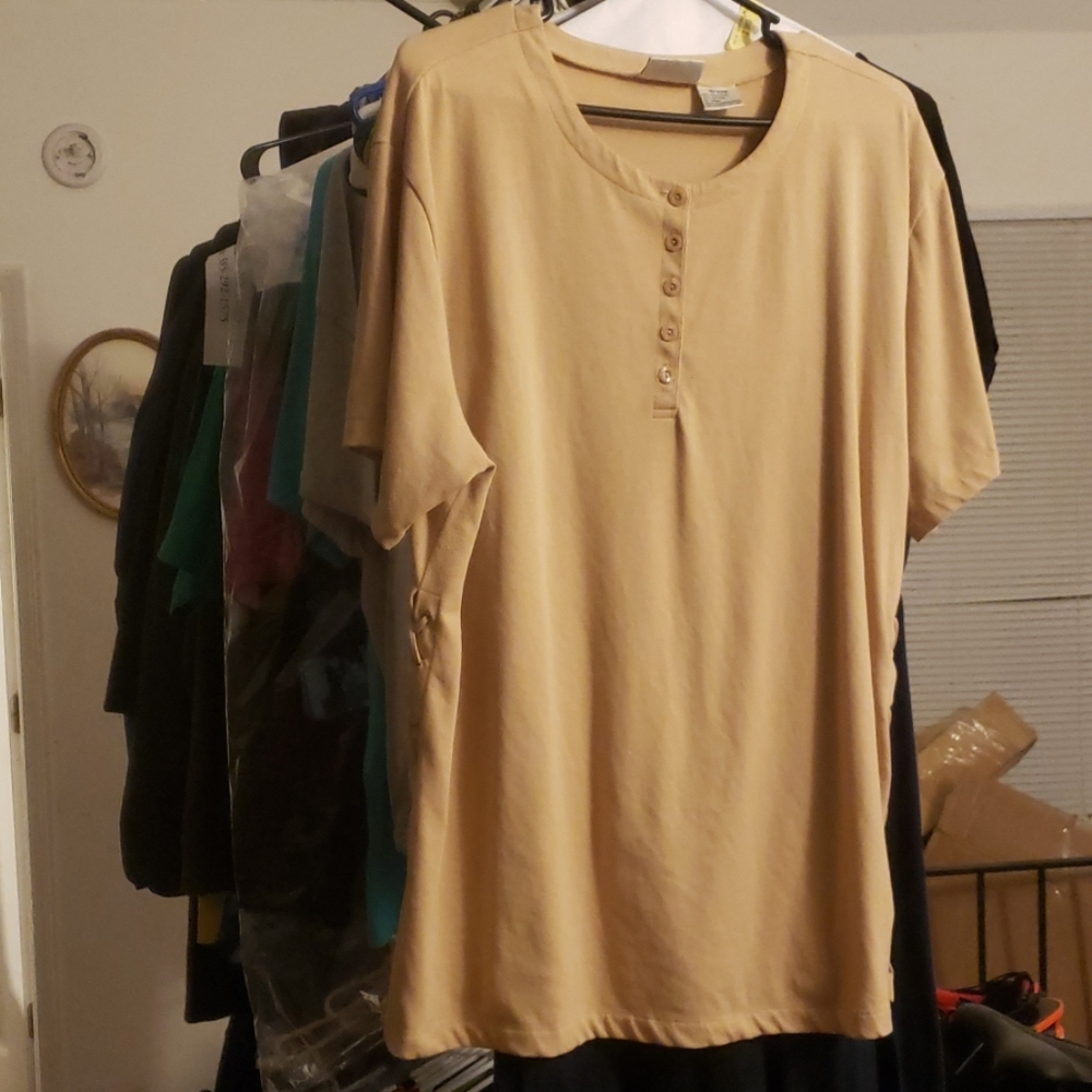 Beige Fashion Bug shirt